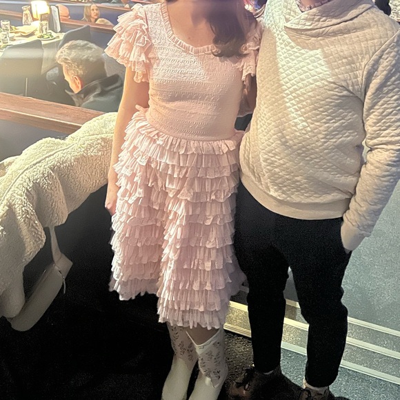 Pink Ruffled Dress - Picture 3 of 3